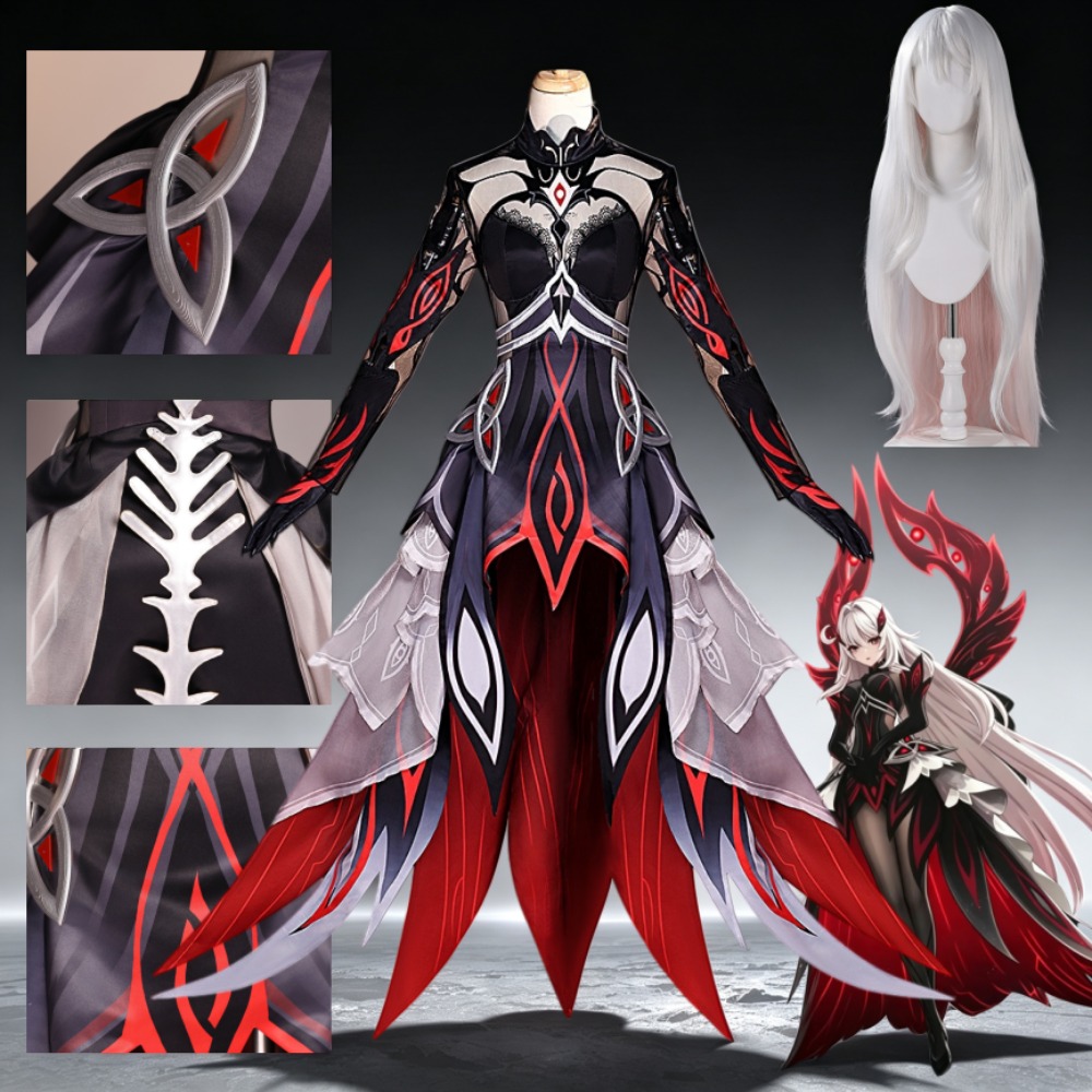 Anime Cosplay Ladies - Genshin Impact Sovereign of Death Ronova