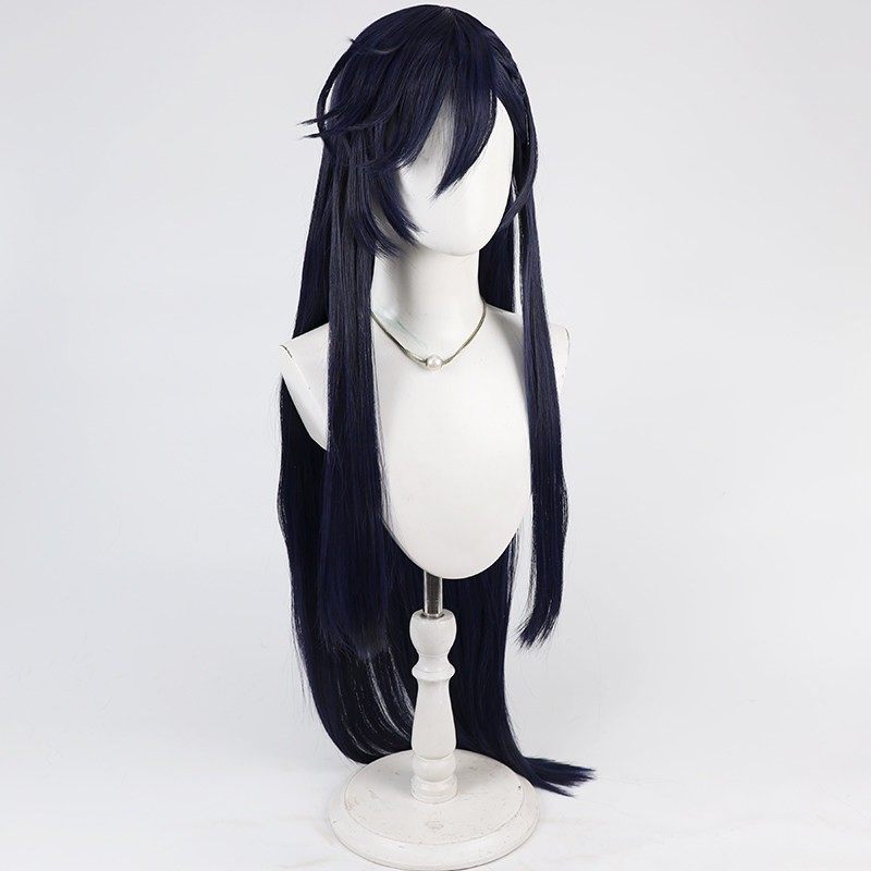 Brunhilde Cosplay Wig Record o - Anime Cosplay Blue Hair ulasan dan harga