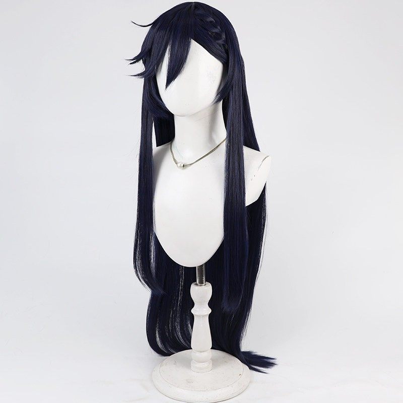 Brunhilde Cosplay Wig Record o - Anime Cosplay Blue Hair ulasan dan harga