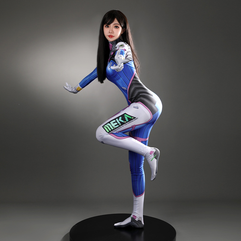 Women Dva Cosplay Complete Out - Anime Cosplay Jumpsuit ulasan dan harga