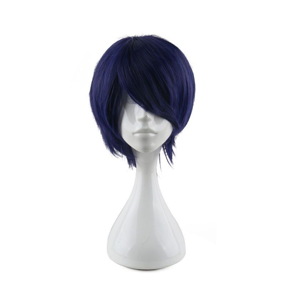 Persona 5 Fox Yusuke Kitagawa  - Anime Cosplay Blue Hair ulasan dan harga