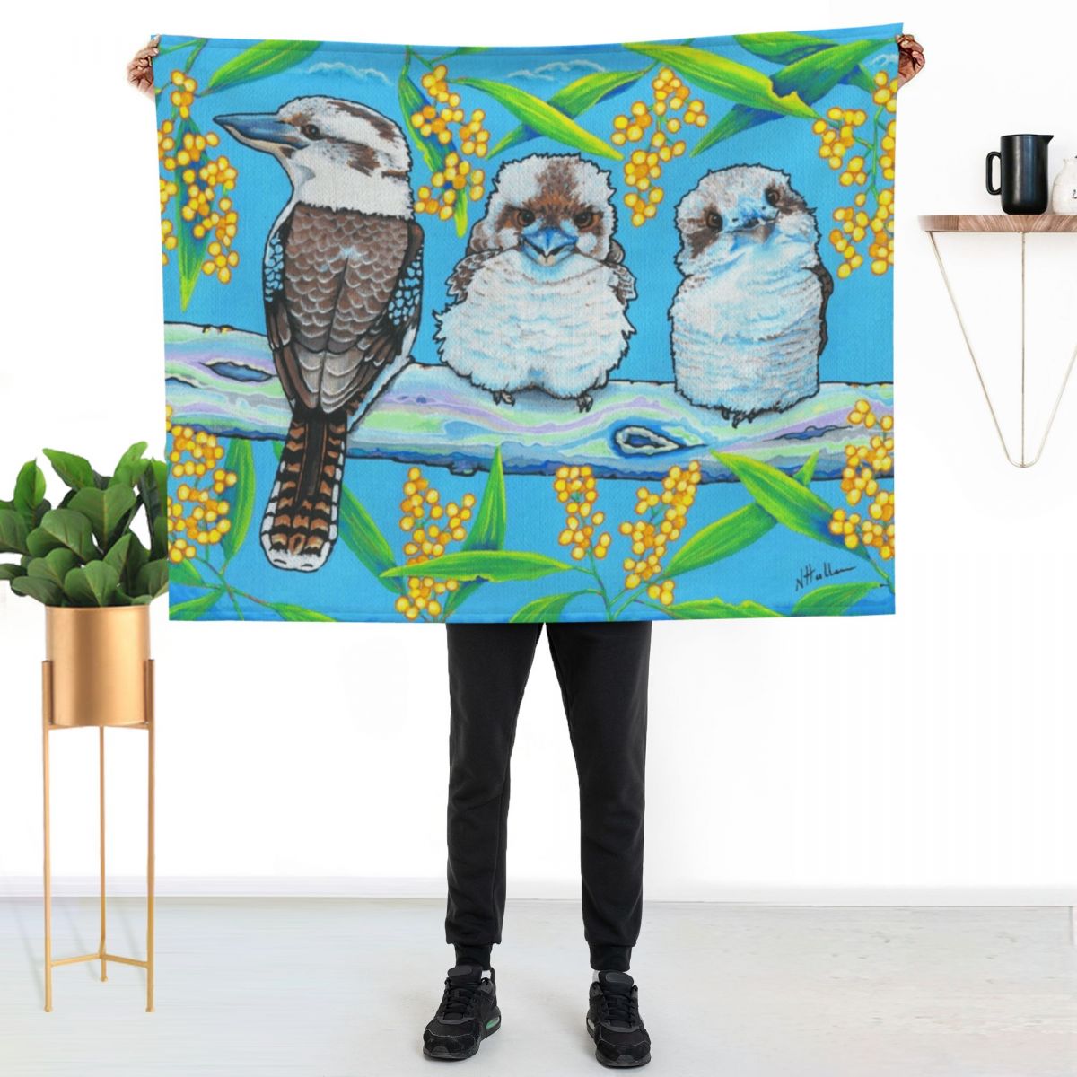 Kindred Kookaburras Throw Blan - Anime Cosplay Idea ulasan dan harga